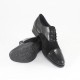 Pantofi piele intoarsa dama negru Nicolis lac 50631-Negru-Lac-Velur