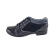 Pantofi piele intoarsa dama bleumarin Nicolis lac 58738-AlbastruCroco
