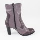 Ghete piele naturala dama gri violet Nike Invest iarna G264-VioletGri