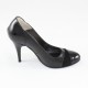 Pantofi piele naturala dama negru Nike Invest toc inalt M420-N-B