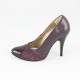 Pantofi piele naturala dama violet Nike Invest toc inalt M129-GRE