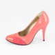 Pantofi piele naturala dama roz Nike Invest toc inalt M129-ORB