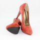 Pantofi piele intoarsa dama coral Nike Invest toc inalt M137-CRZB