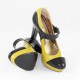 Pantofi piele naturala dama multicolor Nike invest toc inalt M292-MSN