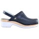 Saboti piele naturala bleumarin Scholl medicinali F20176-1040-370-Clog-S-Comf-B-S-Ce-Navy-Blue