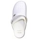 Saboti piele naturala alb Scholl medicinali F23927-1065-360-Clog-racy-White