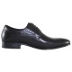 Pantofi eleganti piele naturala barbati negru Alberto Clarini SL546-3A-Black