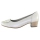 Pantofi piele naturala dama gri Ara shoes toc mic 12-35859-Grey