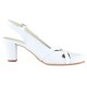 Pantofi piele naturala dama alb Arco shoes toc mediu 594-Alb
