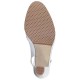 Pantofi piele naturala dama alb Arco shoes toc mediu 609-Alb