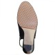 Pantofi piele naturala dama negru Arco shoes toc mediu 609-Negru