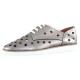 Pantofi piele naturala dama argintiu Dogati shoes confort 1205-Argintiu