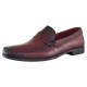 Mocasini piele naturala barbati bordo Dogati shoes 7003-Bordo