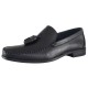 Mocasini piele naturala barbati negru Dogati shoes 7005-Siyah