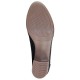 Pantofi piele naturala dama negru Dogati shoes toc mic 801-10-Siyah-Negru