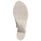 Pantofi piele naturala dama roz Dogati shoes toc mic 803-10-Pudra