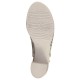 Pantofi piele naturala dama bej Dogati shoes toc mic 804-11-Bej