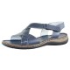 Sandale piele naturala dama bleumarin Elvis 47734-Blue