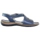 Sandale piele naturala dama bleumarin Elvis 47734-Blue