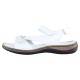 Sandale piele naturala dama alb Elvis 47737-Bianco