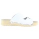 Papuci piele naturala dama alb Fly Flot medicinali FLY-FLOT033-39B16-XV-White