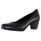 Pantofi piele naturala dama negru Marco Tozzi toc mediu 2-22420-32-001-black