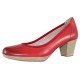 Pantofi piele naturala dama rosu Marco Tozzi toc mediu 2-22420-32-533-chili