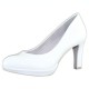 Pantofi dama alb Marco Tozzi toc mediu 2-22421-22-123-white