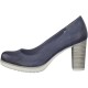 Pantofi dama albastru Marco Tozzi toc mediu 2-22435-20-822-Ocean-Antic