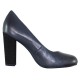 Pantofi piele naturala dama bleumarin Marco Tozzi toc inalt 2-22438-22-805-navy