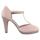 Pantofi dama roz Marco Tozzi toc inalt MT-2-24402-22-596-rose-comb