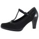 Pantofi dama negru Marco Tozzi toc mediu 2-24411-21-098-Black