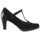 Pantofi dama negru Marco Tozzi toc mediu 2-24411-21-098-Black
