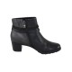 Botine piele naturala dama elegante negru Marco Tozzi 2-25392-27-096-Black-Ant-Comb