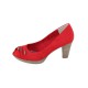 Pantofi dama rosu Marco Tozzi toc mediu 2-28309-26-533-Chili