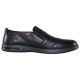 Pantofi piele naturala barbati negru Mels 99106-black