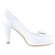 Pantofi piele naturala dama alb Nike Invest toc mediu M410-ALBox