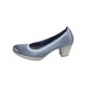 Pantofi piele naturala dama albastru Marco Tozzi toc mediu 2-22420-26-812-Denim-Antic