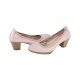 Pantofi piele naturala dama roz Marco Tozzi toc mediu 2-22420-26-517-Rose-Antic