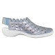 Pantofi piele naturala dama albastru gri Rieker relax confort 413V8-12-Blue