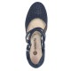 Pantofi piele naturala dama bleumarin Remonte toc mediu D0827-14-Blue-combination