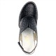 Pantofi piele naturala dama negru Rieker toc mediu 40971-00-Black