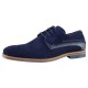 Pantofi eleganti piele intoarsa barbati bleumarin Pieton SIR-184-BL-VL