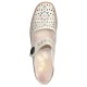 Pantofi piele naturala dama bej Rieker relax confort ortopedic 41335-80-Weiss