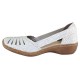 Pantofi piele naturala dama alb Rieker relax confort 413X9-80-White