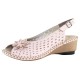 Sandale piele naturala dama roz Rieker 66177-31-Rosa
