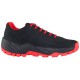 Pantofi piele naturala sport negru rosu S-KARP Daily-RS-negru-rosu