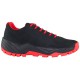 Pantofi piele naturala sport negru rosu S-KARP Daily-RS-negru-rosu