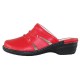 Saboti piele naturala dama rosu Rose Yellow 1014-NAPPA-Rosso