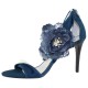 Sandale piele intoarsa dama bleumarin Saccio S0705-252-1-Blue